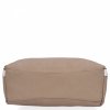 Torebka Damska Shopper Bag XL firmy Hernan HB0337 Ciemno Beżowa